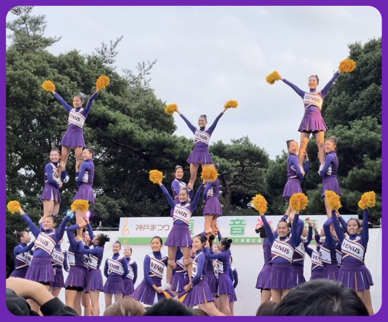第51回神戸まつり『須磨音楽の森』 | 啓明学院チアリーディング部 後援会